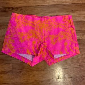 Liza Lilly Pulitzer shorts w Scalloped Pockets 0